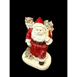 Vtg Jolly Old Elf "Wise Old Friends" Santa Figurine Made in USA 1989 JE-001